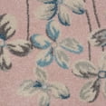 thumbnail image 5 of Nourison Tranquil 8'10" X 11'10" (9' x 12') Pink Indoor Area Rug Bohemian Botanical Vine and Bloom by Nourison, 5 of 9