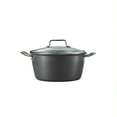 thumbnail image 2 of Tramontina Gourmet 5 Quart Hard Anodized Aluminum Nonstick Dutch Oven with Tempered Glass Lid, 2 of 6