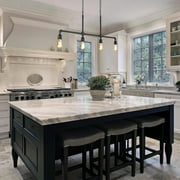 4-Light Iron Pipe Kitchen Island Lighting Industrial Pendant Lights