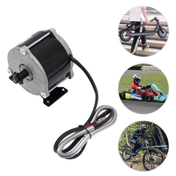 DENEST 36V 500W Gear Electric Motor for E-Bike, Scooter, and Small Motorcycle