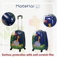 thumbnail image 5 of Tobbi 2 PC Kids Carry-on Luggage Set 12" Backpack & 16" Rolling Suitcase School Travel Trolley ABS Luggage for Boys and Girls, 5 of 16
