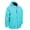 Wave/Reflective, variant on Apparel 7099 Children's New Englander Rain Jacket-Aqua/Reflective-5