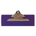 thumbnail image 2 of Saunders 21606 1 in. Clip Capacity Holds 8.5 in. x 11 in. Sheets Recycled Plastic Clipboard with Ruler Edge - Purple, 2 of 2