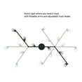 thumbnail image 4 of Globe Electric Payton 6-Light Painted Black Foldable Track Lighting Kit, 59693, 4 of 5