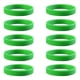 thumbnail image 1 of 10X Brazalete de Puno Munequera Pulsera de Elasticidad de Moda de Goma de Silicona Verde, 1 of 3