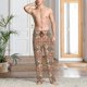 thumbnail image 2 of Fotbe Traditional Tribal Aztec Pantalones de Pijama para Hombre, Pantalones de Dormir, Pantalones de Casa con Cintura Ajustable y Bolsillos-Large, 2 of 6
