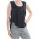thumbnail image 1 of Free People - Camiseta sin mangas para mujer, color negro, talla mediana Free People  Camiseta sin mangas, 1 of 1
