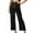 Black, variant on shqvo Women's Jeans High Waisted Stretchy Straight Leg Jeans Buttoned Loose Wide Leg Denim Pants with Pocket Sky Blue S
