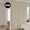 Cream Beige, variant on Divider Curtain Sets with Bendable Ceiling Track, 95% Blackout Total Privacy Ceiling Track Curtains Floor to Curtains Track Kits 12.5 ft Wide x 9 ft Tall, Dark Grey, 1 Panel