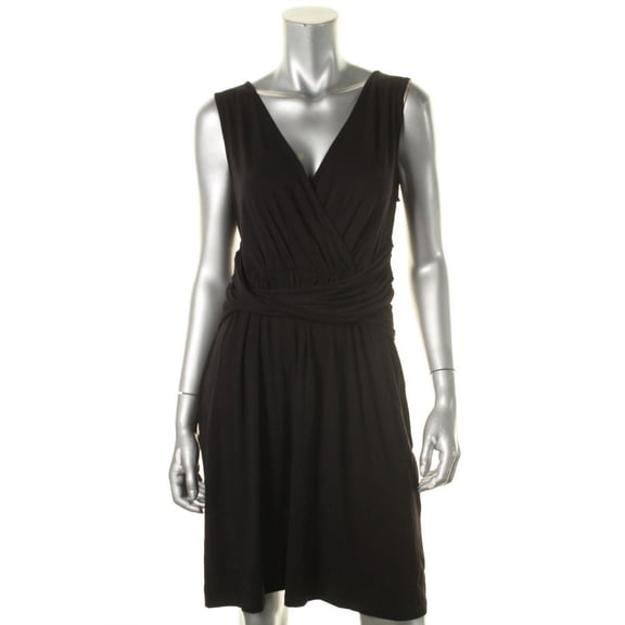 INC Womens Jersey Ruched Casual Dress