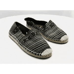 

Minnetonka Pam Espadrille Flat in Black at Nordstrom