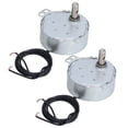 thumbnail image 1 of 2Pcs Moteur Synchrone Mini 15 18r / Min CW CCW Ensemble d'Accessoires de Rotation 4W Ac220 240v 50TYC, 1 of 14