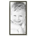 thumbnail image 2 of ArtToFrames 22" x 45" Black Panel With Silver Lip Picture Frame, 22x45 inch Multi Wood Poster Frame (WOM-5093),  Pack, 2 of 7