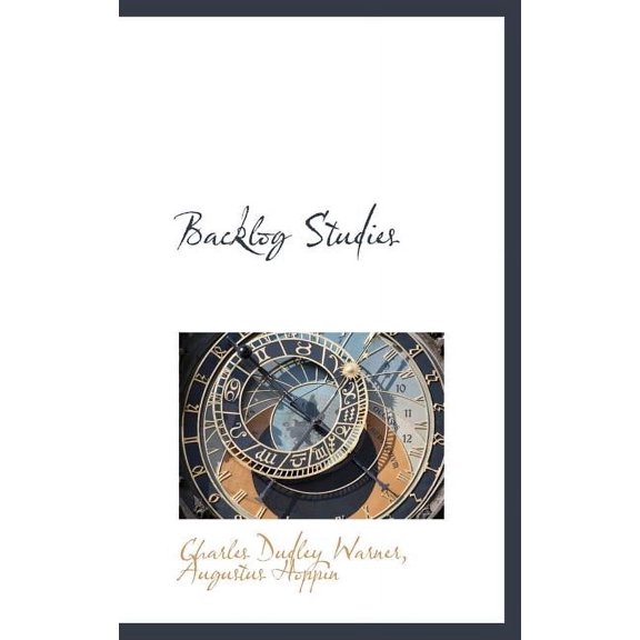 Backlog Studies Hardcover