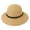 Khaki, variant on Womens Sun Hat BWASD Casual Wide Brim Straw Bucket Fisherman Hat Fashion Solid Color Summer Beach Hat Outdoor UPF 50+ UV Sun Protection Pink
