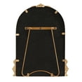 thumbnail image 6 of Kate and Laurel Myrcelle14 x 19 Gold, Traditional Arched Tabletop Easel Mirror, 6 of 9
