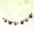 thumbnail image 5 of HONITANO Christmas Hanging Flag 300x6.1in Multi Colored Felt Fabric Xmas Garden Flag For Party Supplies 1Pack, 5 of 8