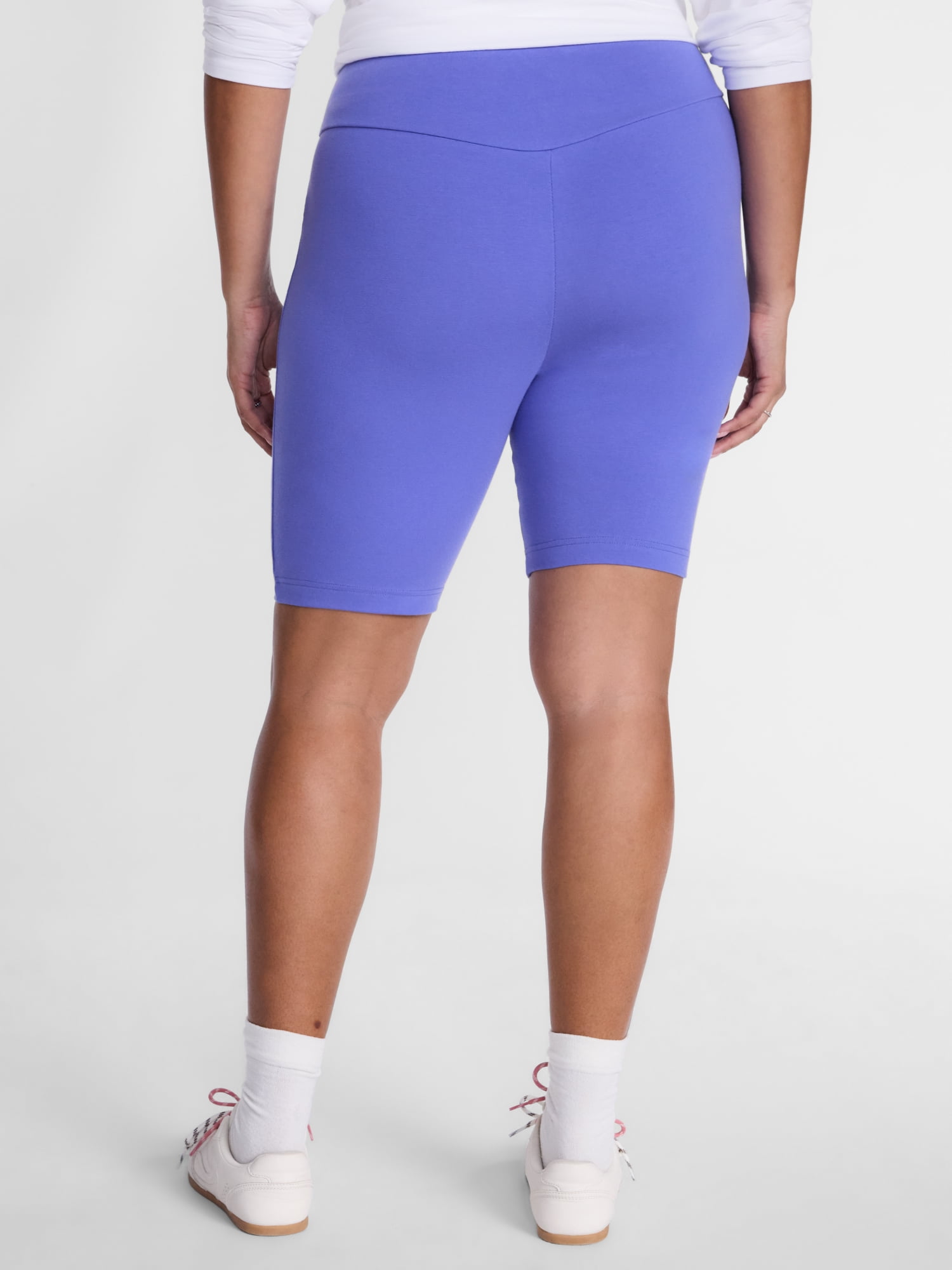Terra & Sky Women's Plus Size Bike Shorts, Sizes 0X-5X