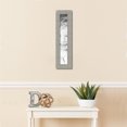thumbnail image 3 of ArtToFrames 4x24 inch Metallic Deco Silver Picture Frame, Silver MDF Poster Frame (4501), 3 of 7