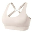 thumbnail image 3 of Everyday Bras for Women Pack of Bra Women S Bras Sports Bra Low Support 2 Cup Push up Bra Womens Bras No Underwire High Support Sports Bras One Shoulder Sports Bra Top Women Sports Bra High Pink 2XL, 3 of 8