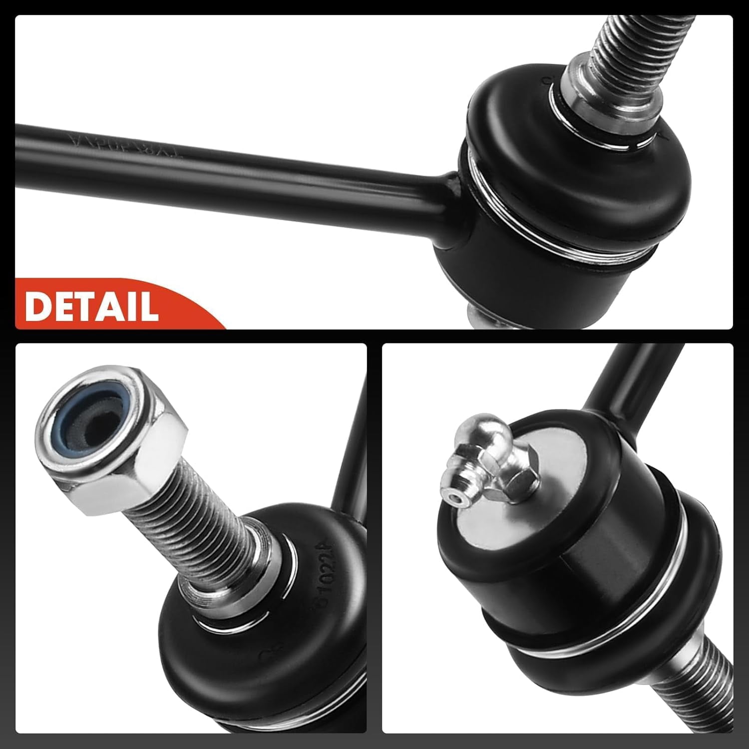 A-Premium 2x Front Sway Bar Links Stabilizer Bar Links, Compatible with Dodge Durango 2011-2015 & Jeep Grand Cherokee 2011-2015, Replace # K750579, K750578
