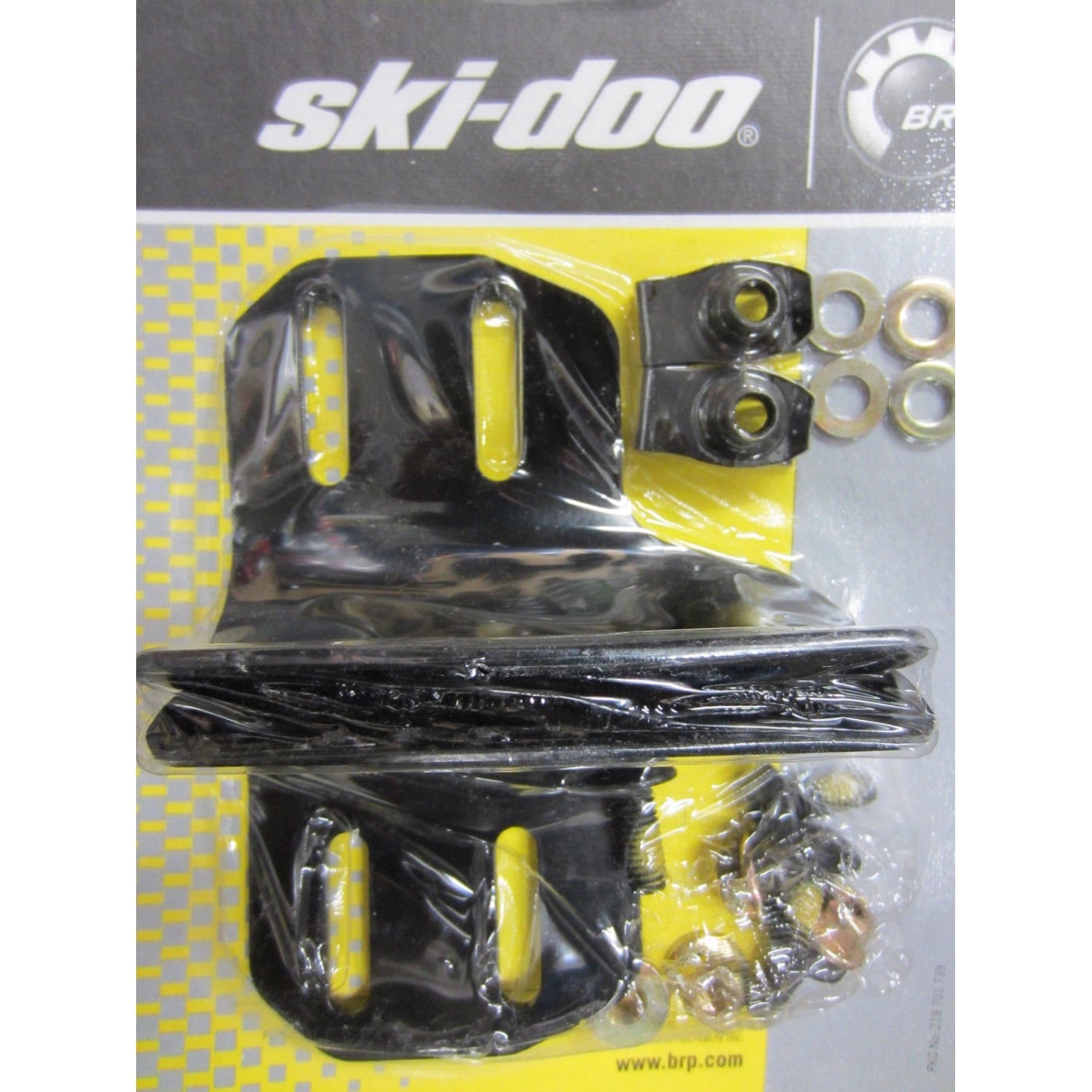SkiDoo New OEM Adjustable Toe Boot Hold Grip Kit BLACK Tunnel/Footwell