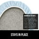 thumbnail image 3 of Funda de asiento para tapa de inodoro GORILLA GRIP, espuma viscoelástica gruesa, azul claro, 3 of 9