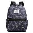 thumbnail image 1 of Mochila de viaje bolso multiusos para ordenador portátil de gran capacidad con puerto de carga USB, 1 of 5