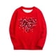 thumbnail image 2 of Blusas y camisas de manga larga con cuello redondo Camisas con estampados de manga larga Cuello redondo lindo Blusas casuales elegantes Ropa Camisas de cuello redondo Niña Top de poliéster, 2 of 7