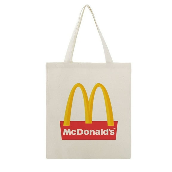 Canvas Tote Bag Anime Blanket Gifts McDonald Logo