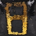 thumbnail image 4 of Cubiertas Del Amortiguador De La Almohada Del Cojín Del Sofá De De Almohada De De Almohada De Las Lentejuelas, Hechas Del Poliéster Negro dorado BLESIY Funda de cojín, 4 of 7