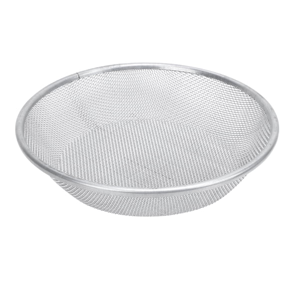 Gardening Sand Soil Compost Sifter, Stainless Steel 50kg Load Capacity Soil Sifter Wrapped Edges Reinforcement Welding Easy to Clean Garden Sifter with Gloves for 5 Gallon Bucket