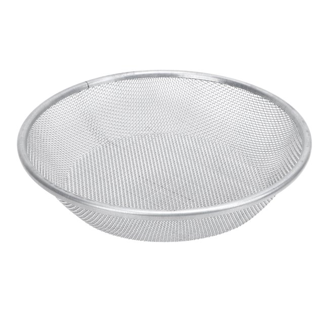 Tamis à Terre en Acier Inoxydable, Moustiquaires Attrape-Sol Gravier Sciure Ver Compost, Capacité de Charge 50 kg, Comprend des Gants