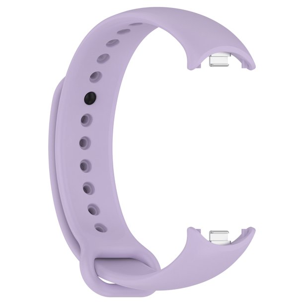 Adecuado para pulsera Xiaomi 8 correa de silicona mi band8 correa de metal conector de acero correa