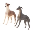 thumbnail image 1 of 2 Piezas de Plástico Animales Realistas de Acción de Mascota Macarena Juguete de figura de animal, 1 of 8