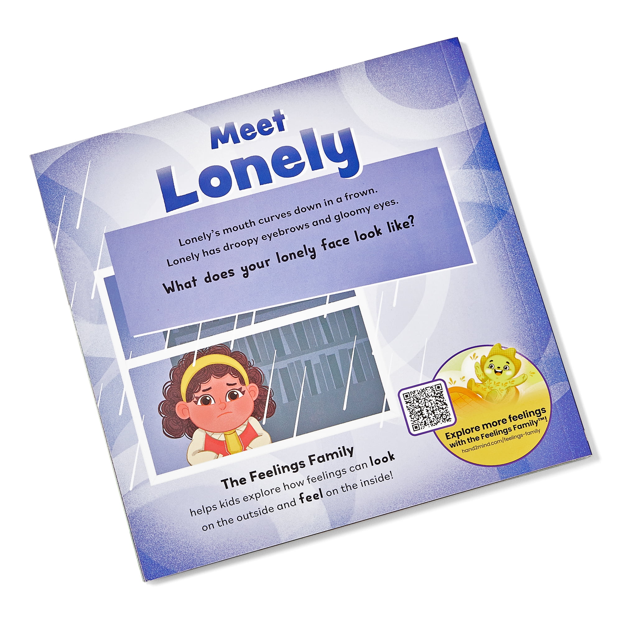 hand2mind Feelings Family Secondary Emotions Book Set, Social Emotional Books for Kids