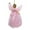 Pink, variant on CoreLiving Christmas Angel Ornaments Set, Glittering Hanging Tree Decorations with Golden Halos, Festive Holiday Decor for Xmas Tree Home Party, Gift for Girls Kids