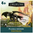 thumbnail image 3 of Dreamworks Dragons, Battle Dragons, Plasma Sounds Night Fury, 13” Action Figure, 3 of 10