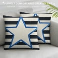 thumbnail image 3 of PHYHOO July Decorations Pillow Covers Star and Stripe Faith Family Freedom Throw Pillow Covers Patriotic Pillows Independence Memorial Day Decor Cushion Case, 3 of 5