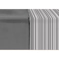 thumbnail image 2 of Safdie & Co. 4-piece Modern Polyester Solid Stripe King Sheet Set in Gray, 2 of 3