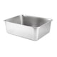 thumbnail image 3 of Caja de arena para gatos, bandeja de arena para gatitos de Metal, parte superior abierta, a prueba de óxido, resistente a los arañazos, orinal ligero 45x35x15cm, 3 of 9