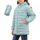 thumbnail image 1 of Cowsor Kids Winter Coats with Hooded Light Puffer Coat Warm Padded Jacket for Boys Girls Toddler, 1 of 7