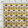 thumbnail image 2 of oneOone Polyester Spandex Brown Fabric Geometric Fabric For Sewing Printed Craft Fabric By The Yard 56 Inch Wide, 2 of 4