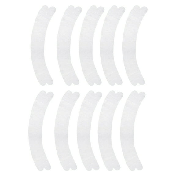 10Pcs Sweat Absorber Pads Under Belly Sweat Liners Sweating Supplies Disposable Bra Liners/Tummy Liners for Sweat Rash