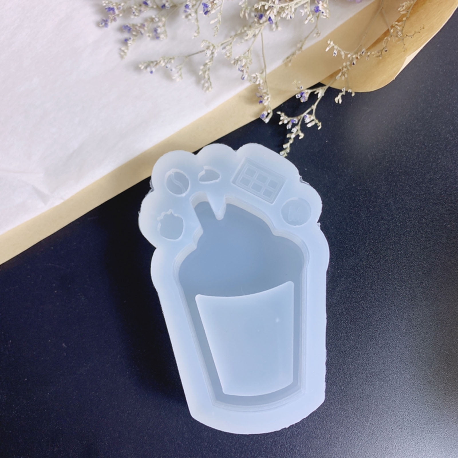 JNANEEI Resin Casting Shaker Mold,Epoxy Quicksand Silicone Molds
