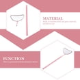 thumbnail image 3 of Miangastore Half-moon Shape Grafting Eyelash Mirror Portable Mirror for Eyelash Extension, 3 of 9