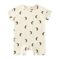 thumbnail image 1 of Ropa de verano para bebé de estilo europeo y americano, peleles cortos estampados Unisex de 0 a 2 años, mono para niña recién nacida, niño infantil de una pieza, 1 of 6