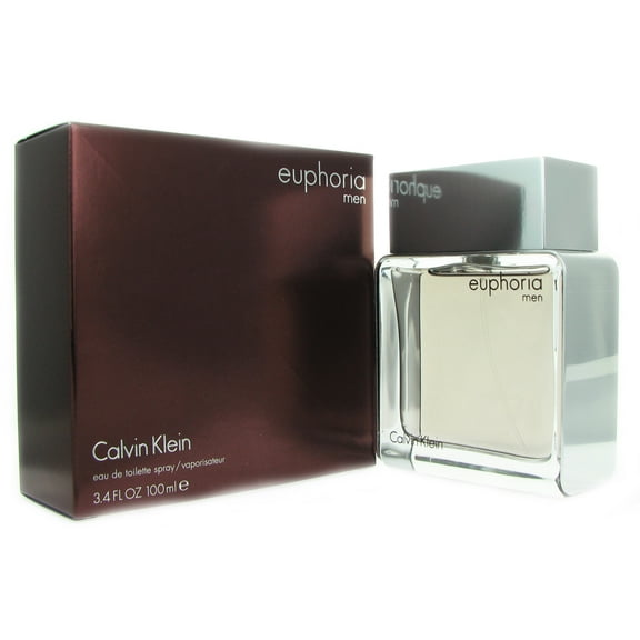 Euphoria Men by Calvin Klein for Men 3.4 oz 100 ml Eau de Toilette Spray
