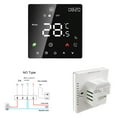 thumbnail image 3 of Thermostat Intelligent pour la Maison, Écran Tactile, Contrôle de Température Programmable, Protection IP20, Mode Auto/manuel, Thermostat Numérique pour Eau 3 A, Chauffage au Sol, 3 of 7