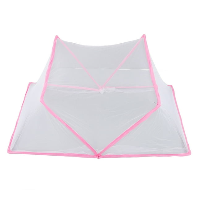 Net Tent, Transparent Foldable Portable Bed Net Tent For Room For Toddlers Pink